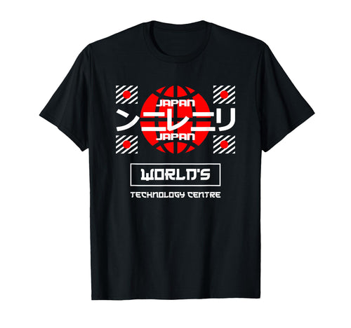 Japan Worlds Tech Japan Anime Aesthetic T-Shirt - Trendy Graphic Men Women - T-Shirt, Sweatshirt, Hoodie