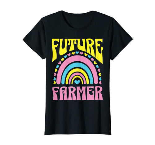 Future Farmer Bright Rainbow Farmers T-Shirt - Aesthetic Graphic Men Women - T-Shirt, Sweatshirt, Hoodie