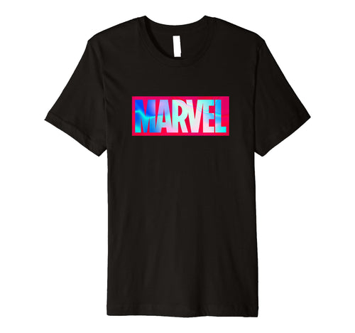 Marvel Comics Rainbow Hologram Swirl T-Shirt - Trendy Graphic Men Women - T-Shirt, Sweatshirt, Hoodie