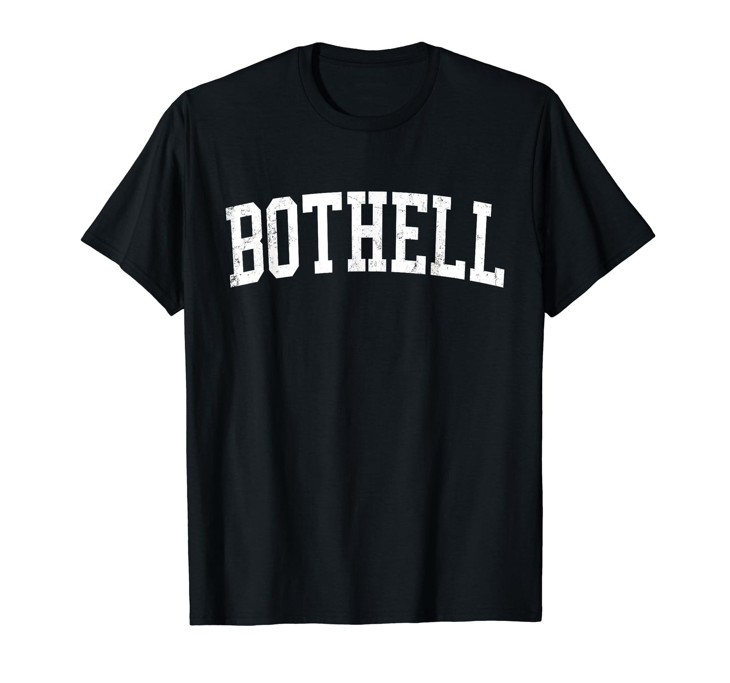 Bothell Wa Distressed White T-Shirt - Casual Everyday Wear for Adults - T-Shirt, Sweatshirt, Hoodie