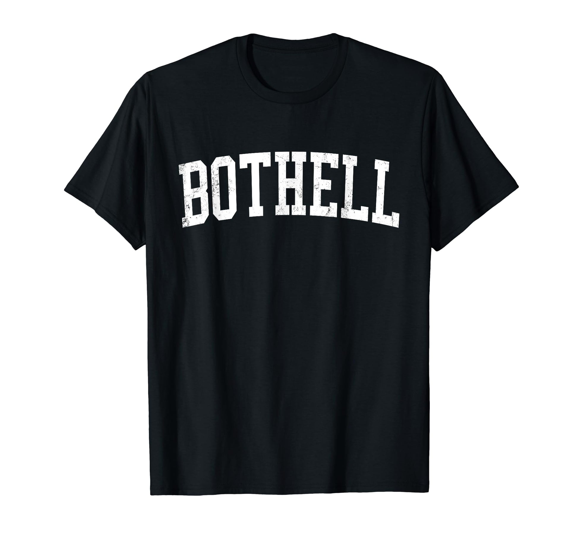 Bothell Wa Distressed White T-Shirt - Casual Everyday Wear for Adults - T-Shirt, Sweatshirt, Hoodie