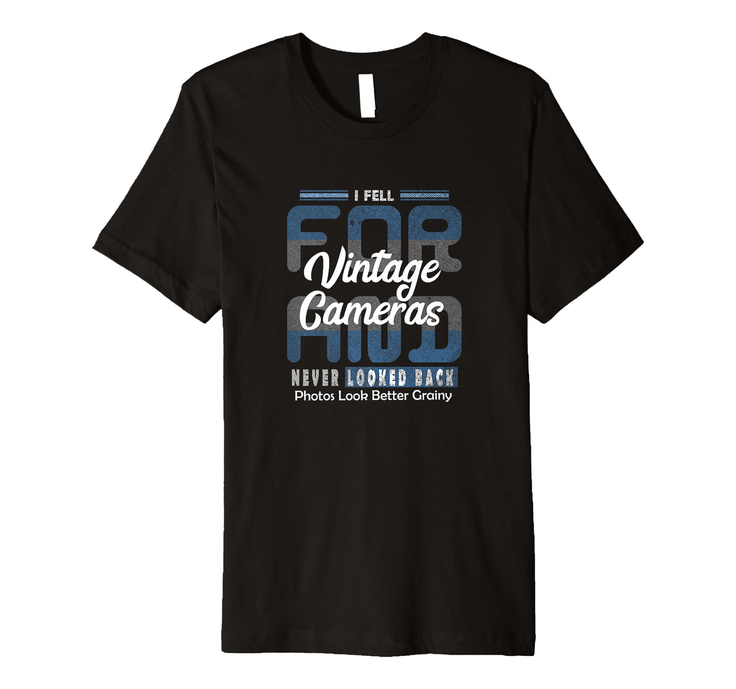 Mens I Fell Cameras Quirky Love Pun T-Shirt - Aesthetic Graphic Men Women - T-Shirt, Sweatshirt, Hoodie