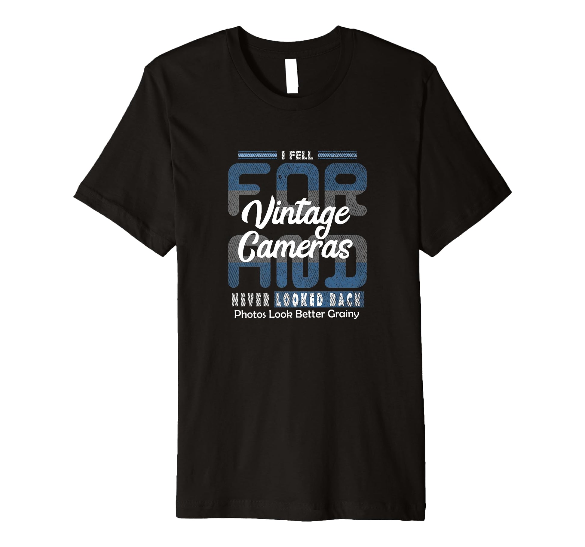 Mens I Fell Cameras Quirky Love Pun T-Shirt - Aesthetic Graphic Men Women - T-Shirt, Sweatshirt, Hoodie