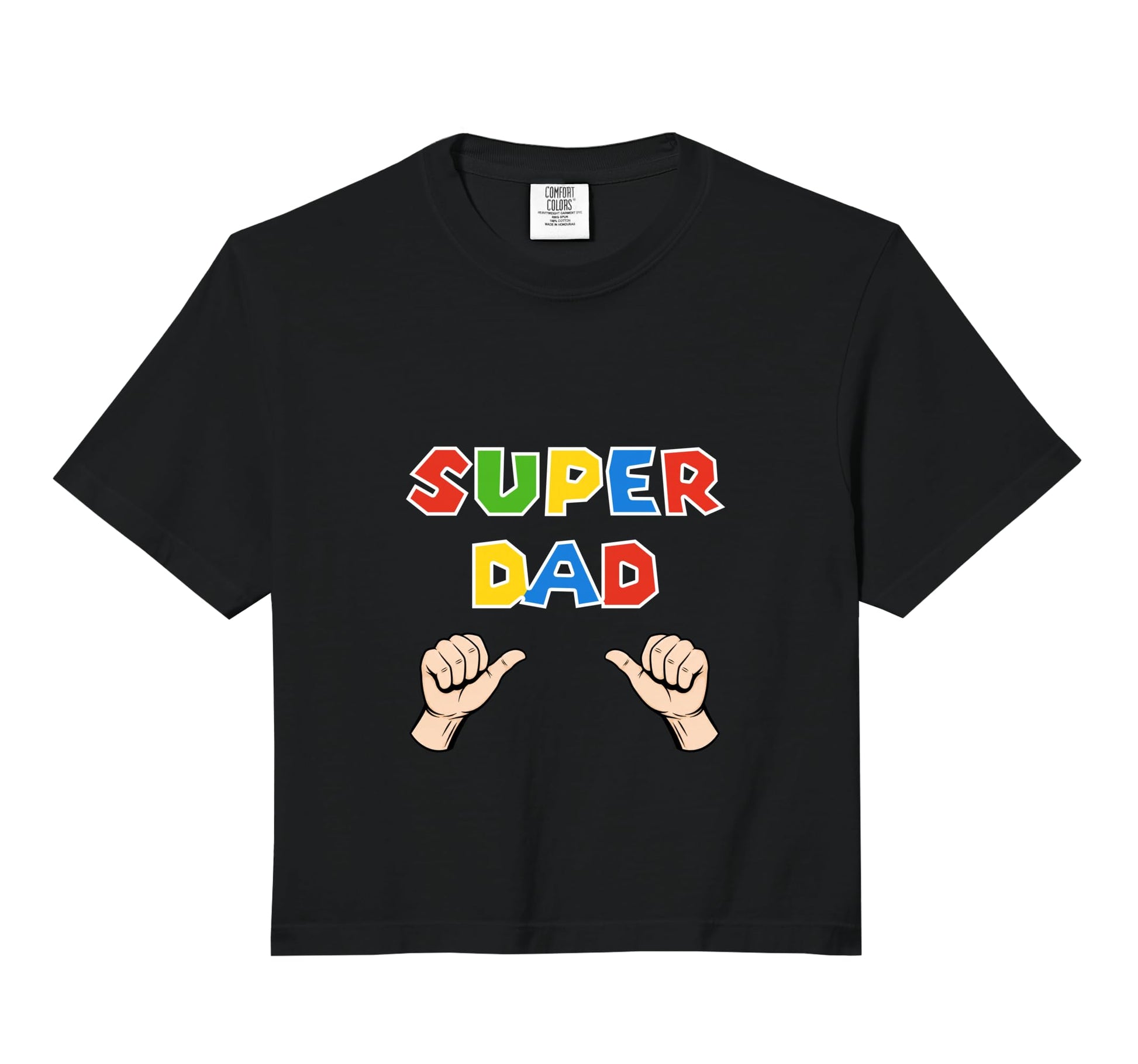 Fathers Day Super Dad Funny Gamer T-Shirt - Trendy Graphic for Adults - T-Shirt, Sweatshirt, Hoodie