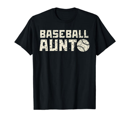 Baseball Aunt Family Matching Aunt T-Shirt - Streetwear Style Men Women - T-Shirt, Sweatshirt, Hoodie