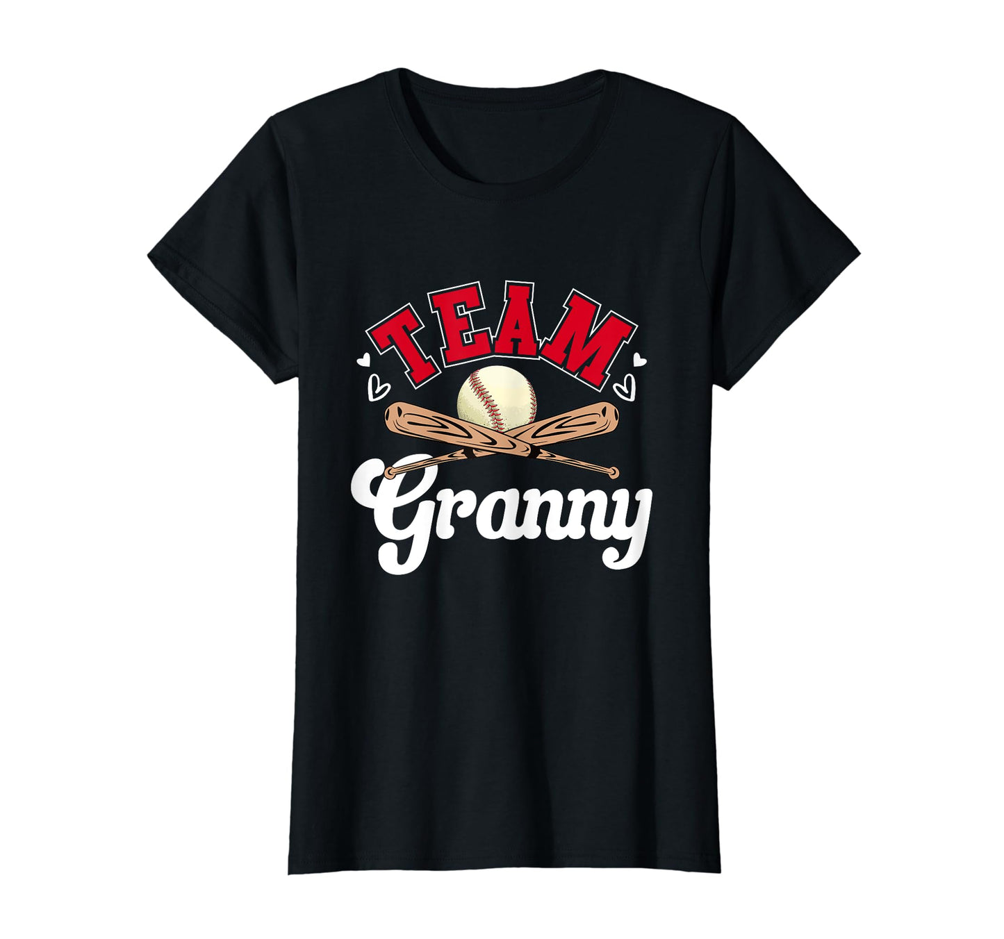 Team Granny Mothers Day Baseball T-Shirt - Trendy Graphic for Adults - T-Shirt, Sweatshirt, Hoodie
