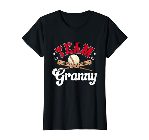 Team Granny Mothers Day Baseball T-Shirt - Trendy Graphic for Adults - T-Shirt, Sweatshirt, Hoodie