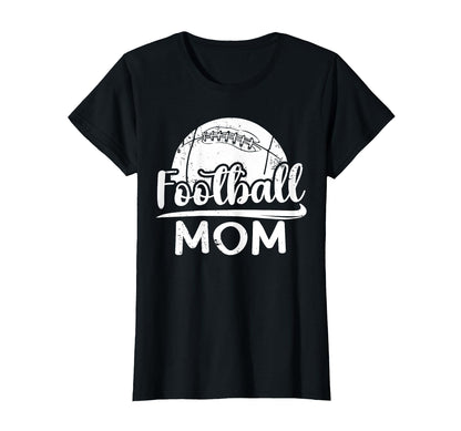 Womens Football Mom Football Player Game T-Shirt - Custom Art Print Unisex - T-Shirt, Sweatshirt, Hoodie