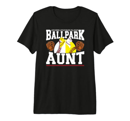 Funny Baseball Softball Aunt Softball T-Shirt - Streetwear Style Unisex - T-Shirt, Sweatshirt, Hoodie
