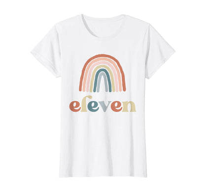 Eleven 11 Year Old Birthday Boho T-Shirt - Aesthetic Graphic Men Women - T-Shirt, Sweatshirt, Hoodie