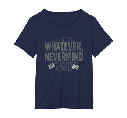 Whatever Nevermind Gen X Nostalgic 90S T-Shirt - Trendy Graphic Men Women - T-Shirt, Sweatshirt, Hoodie