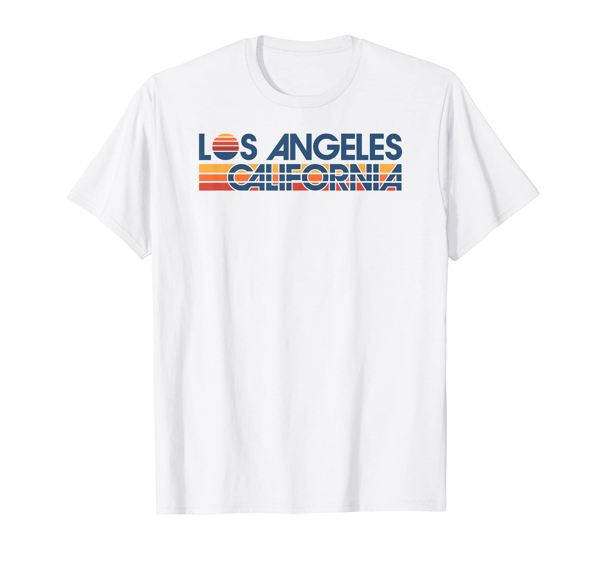 Los Angeles California Stripes T-Shirt - Trendy Graphic for Adults - T-Shirt, Sweatshirt, Hoodie