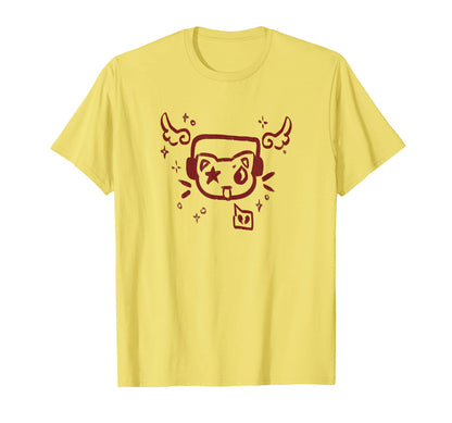 Y2K 90S Cat Headphone Headset Hoodie - Novelty Apparel Unisex - T-Shirt, Sweatshirt, Hoodie