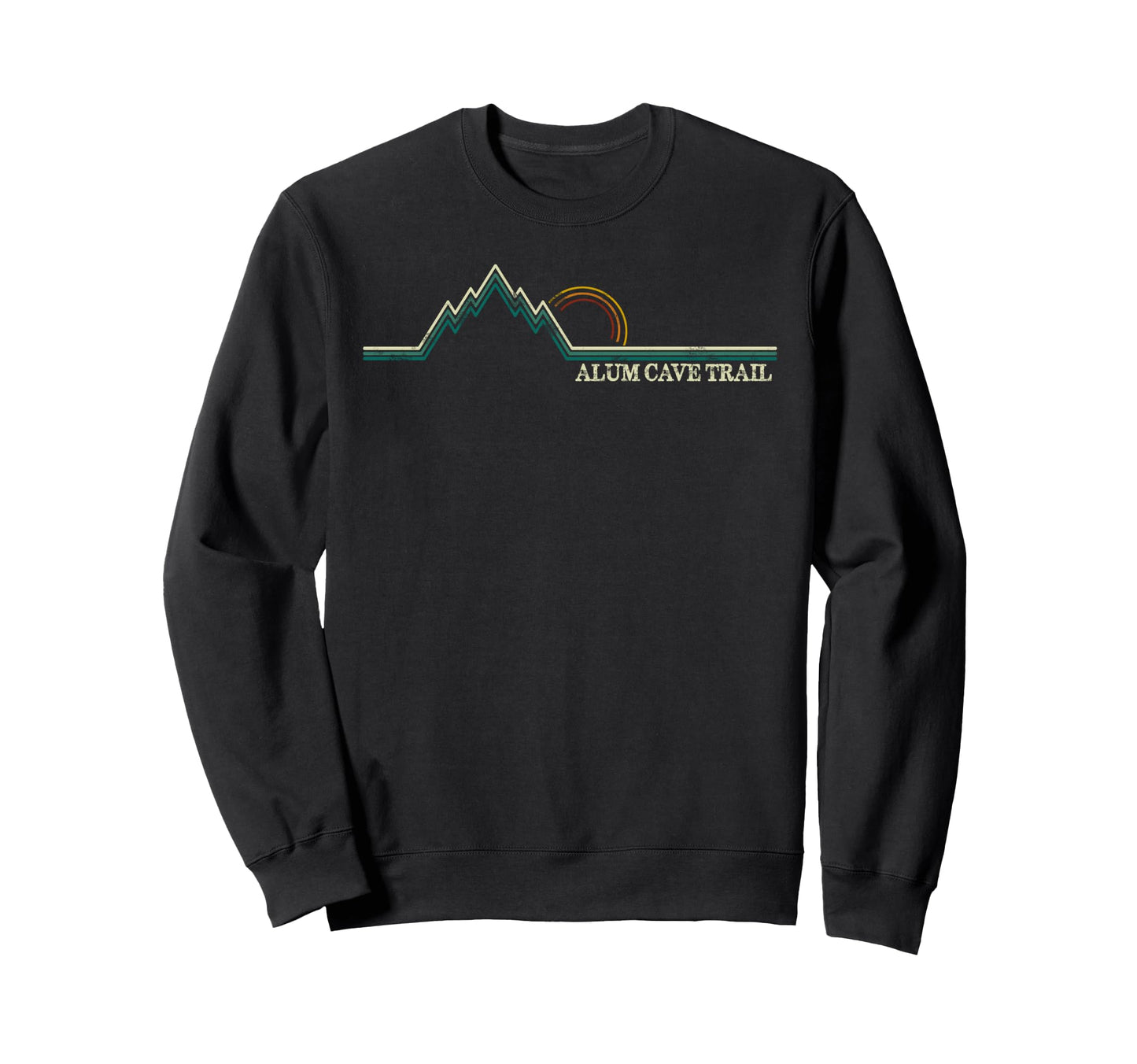 Alum Cave Trail Great Smoky Mountains Sweatshirt - Trendy Graphic Unisex - T-Shirt, Sweatshirt, Hoodie