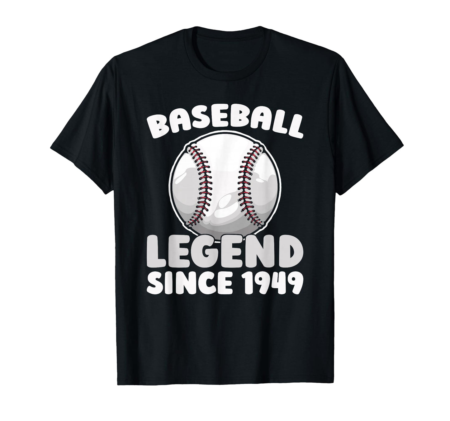 Born 1949 Sport Team Player Baseball T-Shirt - Minimalist Print Unisex - T-Shirt, Sweatshirt, Hoodie