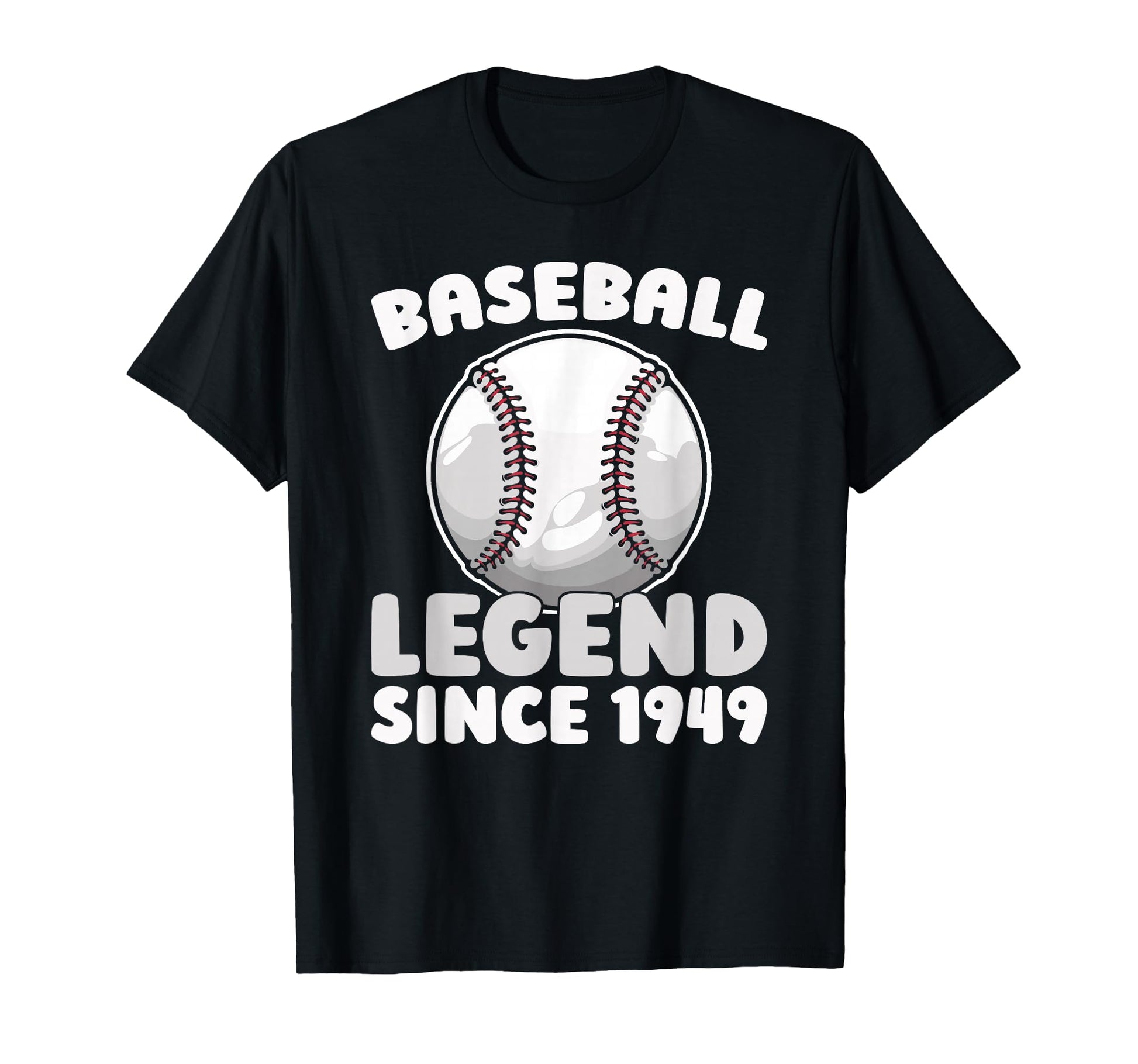 Born 1949 Sport Team Player Baseball T-Shirt - Minimalist Print Unisex - T-Shirt, Sweatshirt, Hoodie