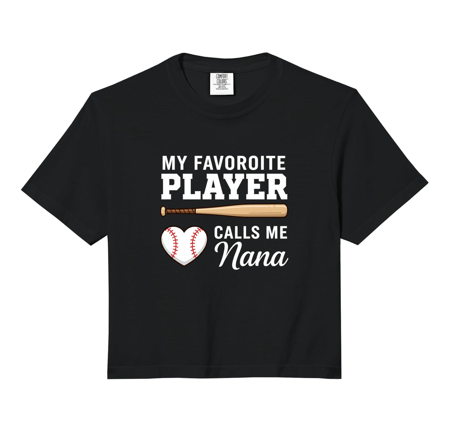 Grandparent My Favorite Player T-Shirt - Aesthetic Graphic for Adults - T-Shirt, Sweatshirt, Hoodie