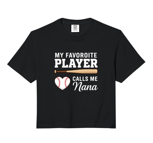 Grandparent My Favorite Player T-Shirt - Aesthetic Graphic for Adults - T-Shirt, Sweatshirt, Hoodie
