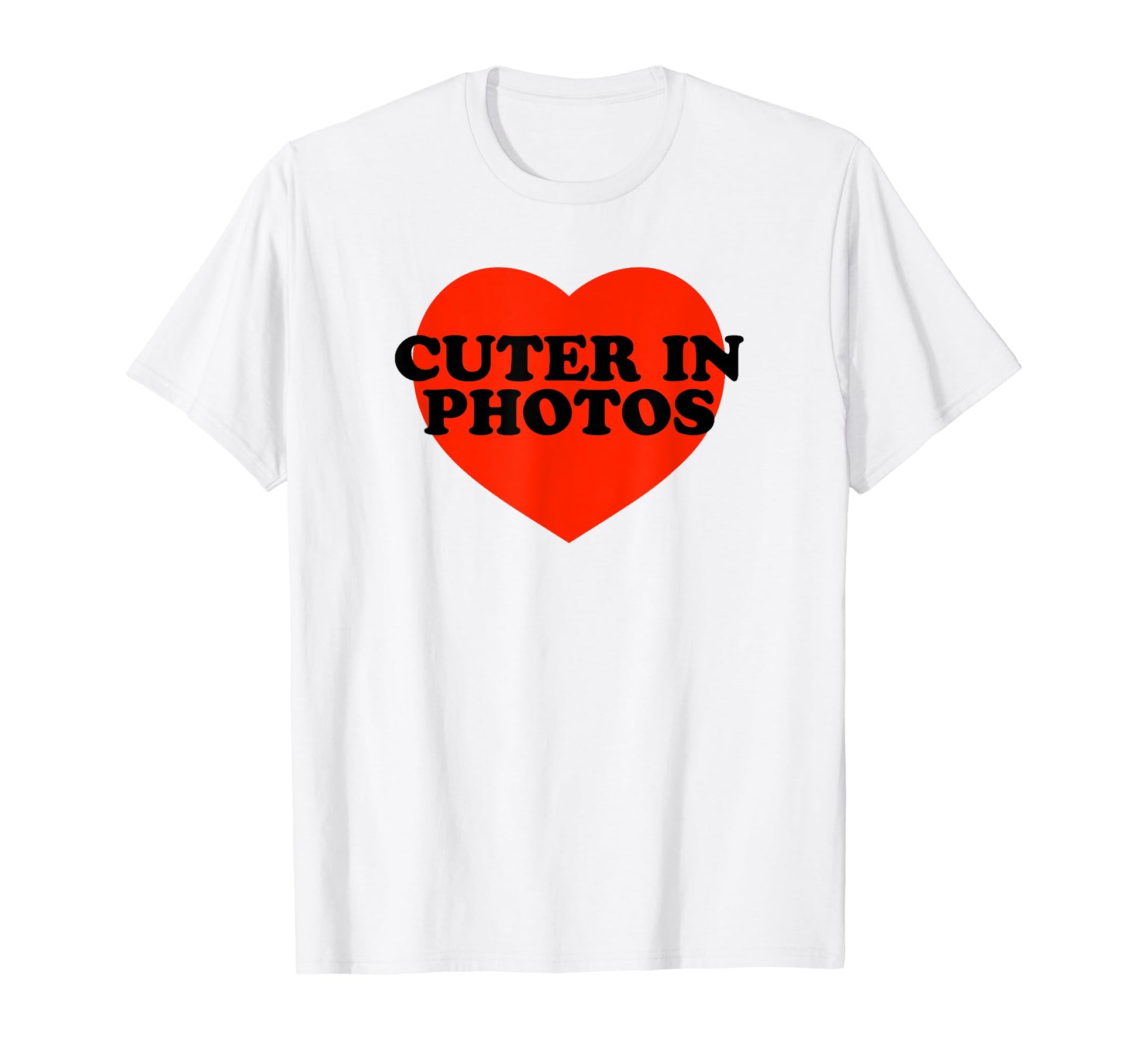 Cuter Photos Funny Y2K Aesthetic T-Shirt - Casual Everyday Wear for Adults - T-Shirt, Sweatshirt, Hoodie