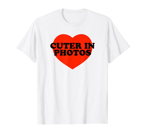 Cuter Photos Funny Y2K Aesthetic T-Shirt - Casual Everyday Wear for Adults - T-Shirt, Sweatshirt, Hoodie