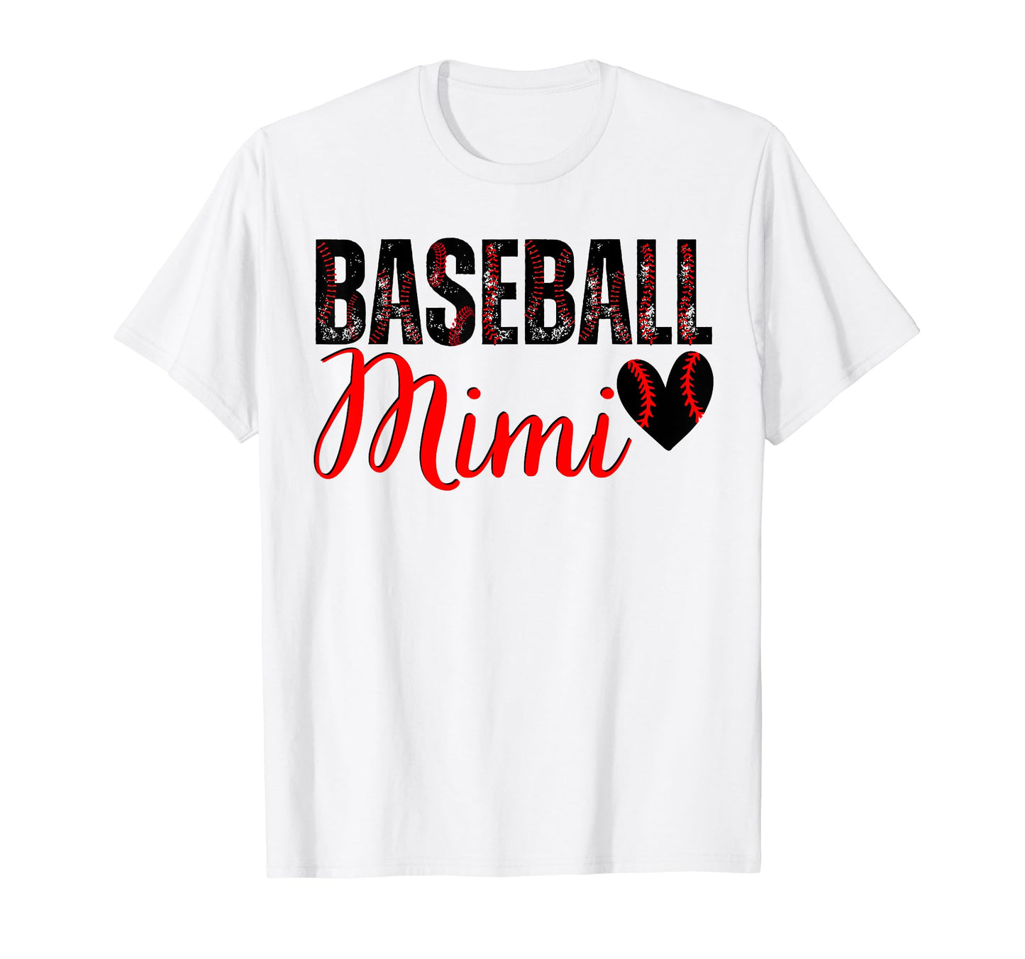 Baseball Mimi Family Matching Mimi T-Shirt - Minimalist Print Men Women - T-Shirt, Sweatshirt, Hoodie