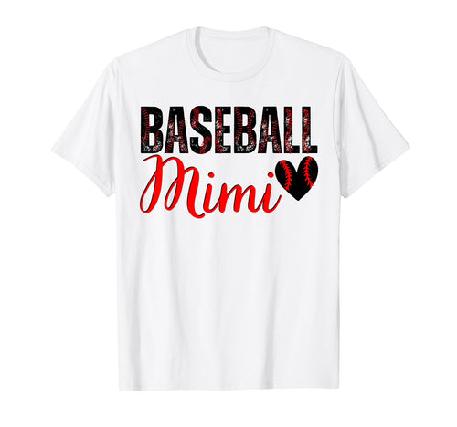 Baseball Mimi Family Matching Mimi T-Shirt - Minimalist Print Men Women - T-Shirt, Sweatshirt, Hoodie
