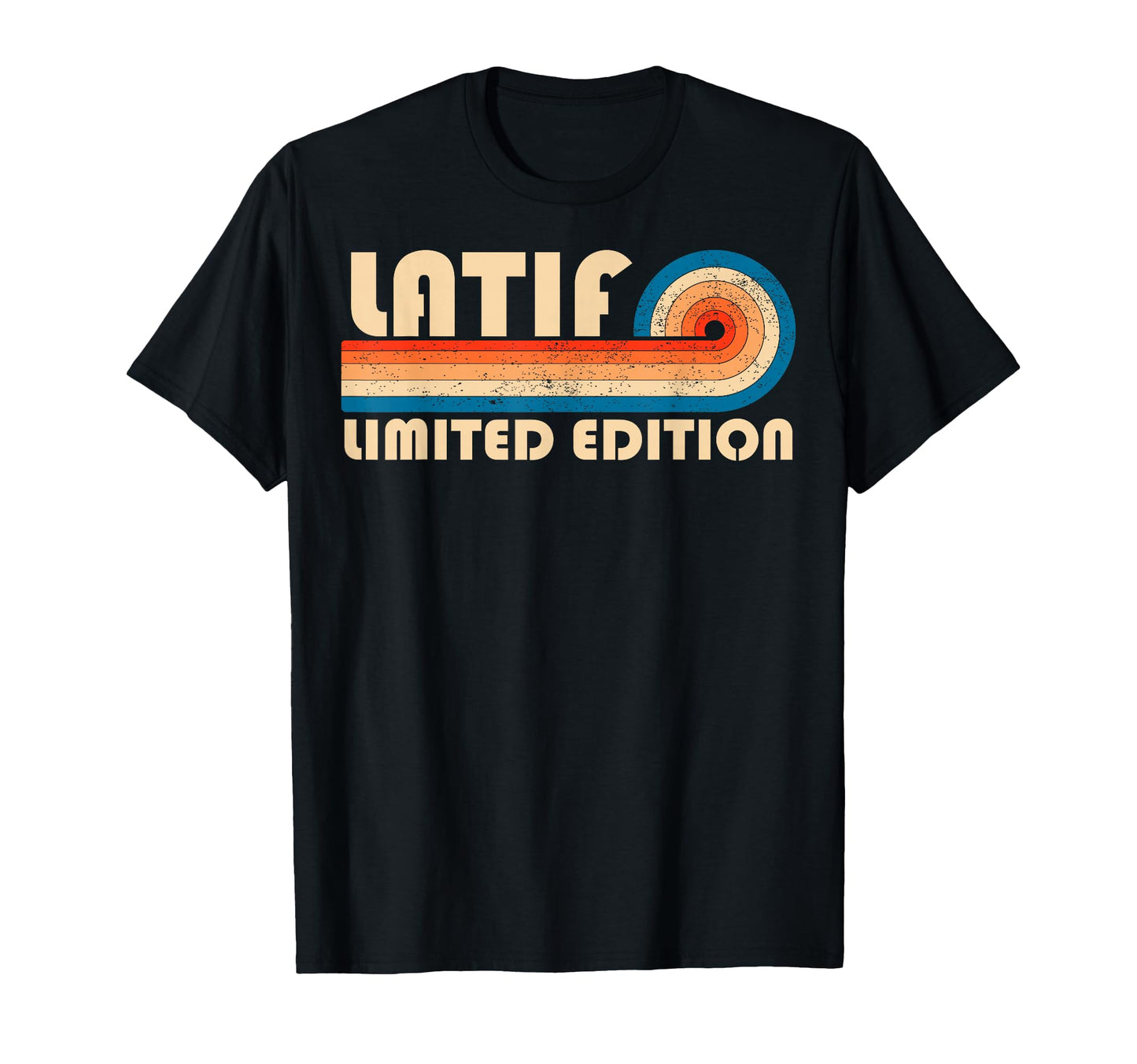 Latif 70S 80S Sunset Stripe T-Shirt - Trendy Graphic Unisex - T-Shirt, Sweatshirt, Hoodie