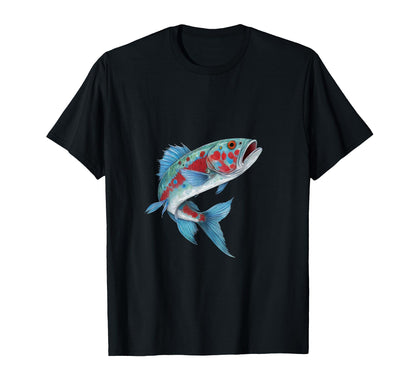 Rainbow Trout Fishing T-Shirt - Unique Graphic Men Women - T-Shirt, Sweatshirt, Hoodie