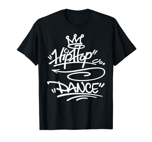 Old School Hip Hop Dance 80S 90S T-Shirt - Minimalist Print for Adults - T-Shirt, Sweatshirt, Hoodie