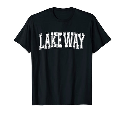 Lakeway Tx Texas Usa Sports Varsity T-Shirt - Trendy Graphic Unisex - T-Shirt, Sweatshirt, Hoodie