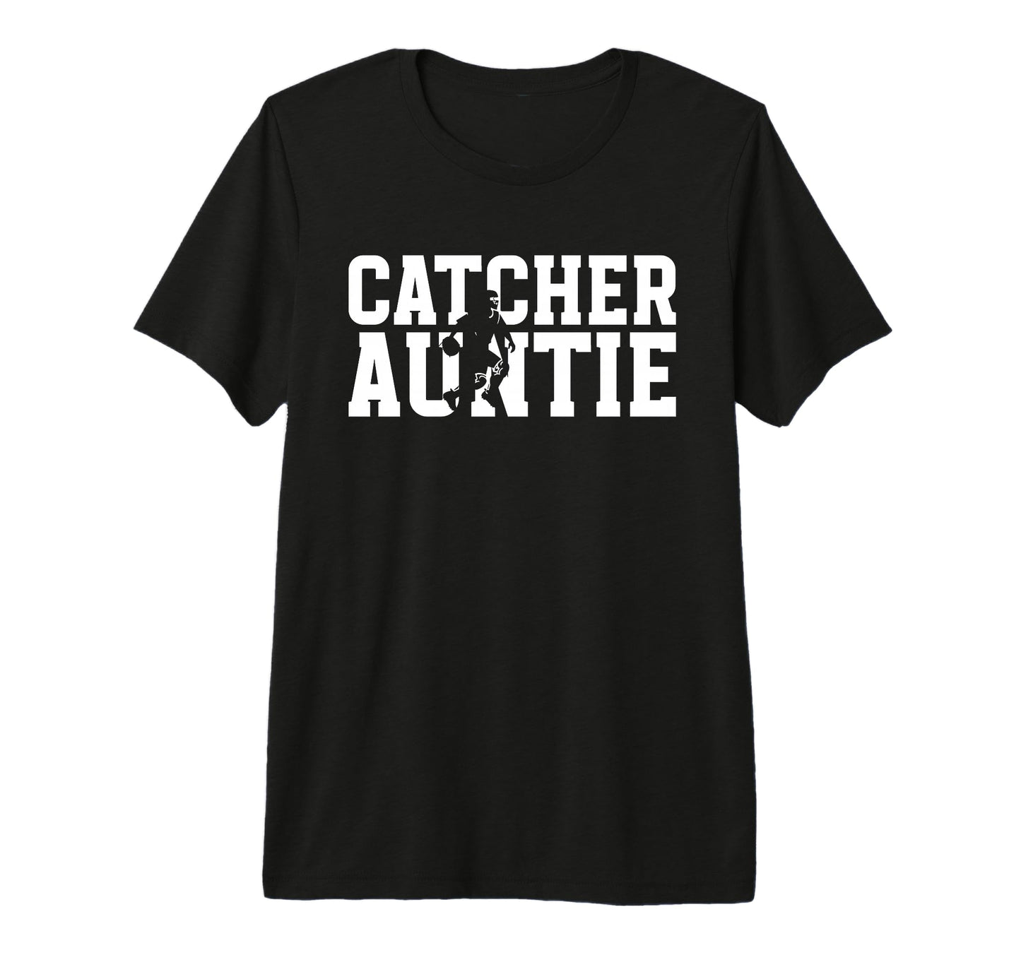 Baseball Catcher Auntie Baseball Catcher T-Shirt - Trendy Graphic Unisex - T-Shirt, Sweatshirt, Hoodie