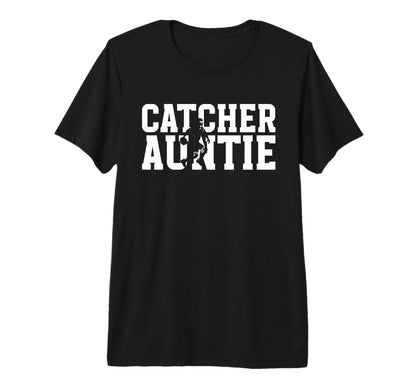 Baseball Catcher Auntie Baseball Catcher T-Shirt - Trendy Graphic Unisex - T-Shirt, Sweatshirt, Hoodie