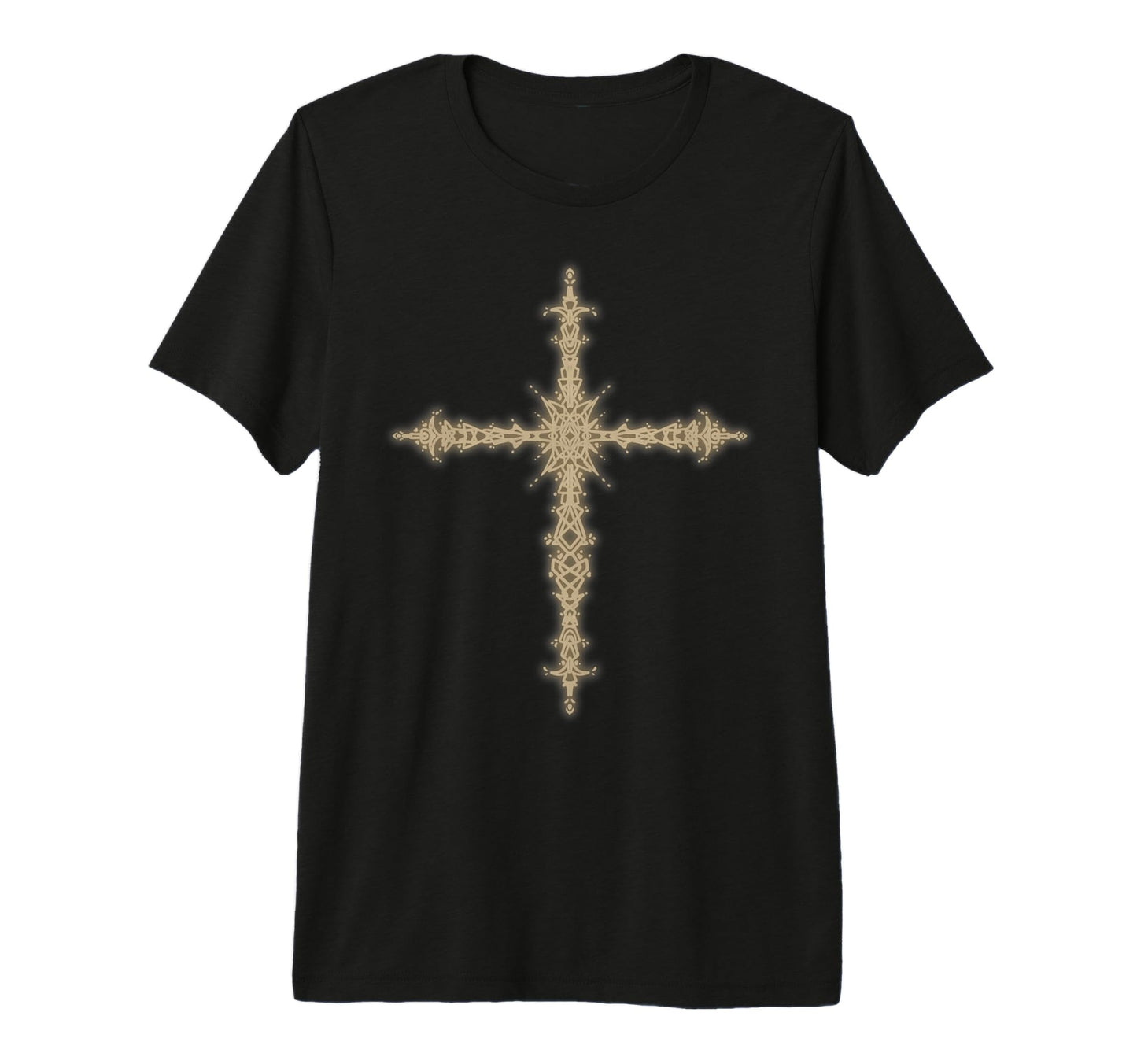 90S Y2K Goth Cross Grunge Emo Alt Tri T-Shirt - Unique Graphic for Adults - T-Shirt, Sweatshirt, Hoodie
