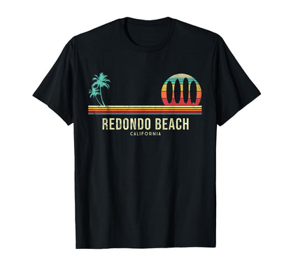 California Surf Redondo Beach T-Shirt - Casual Everyday Wear Men Women - T-Shirt, Sweatshirt, Hoodie