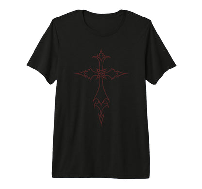 Y2K 90S Goth Cross Grunge Emo Alt T-Shirt - Fun Novelty Design Men Women - T-Shirt, Sweatshirt, Hoodie
