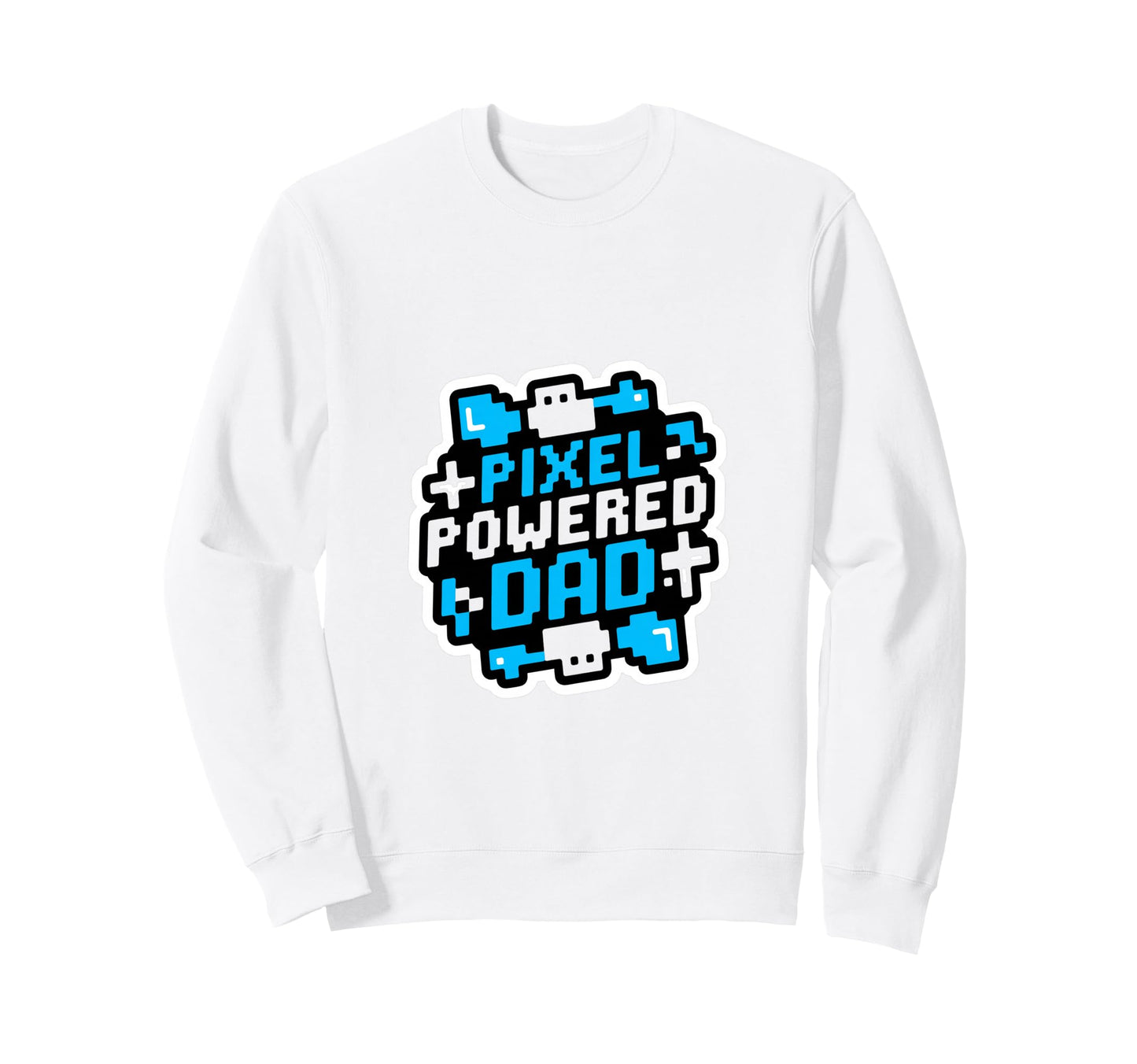Dad Mode Activated Gamer Fathers Sweatshirt - Minimalist Print for Adults - T-Shirt, Sweatshirt, Hoodie