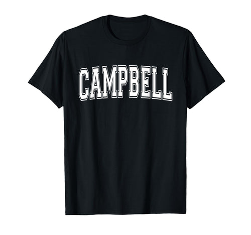Campbell Ca California Usa Sports T-Shirt - Aesthetic Graphic for Adults - T-Shirt, Sweatshirt, Hoodie