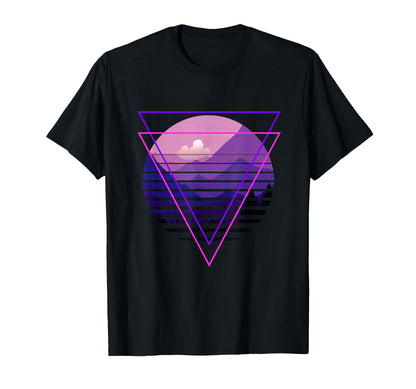 Vaporwave Aesthetic Landscapes T-Shirt - Unique Graphic for Adults - T-Shirt, Sweatshirt, Hoodie