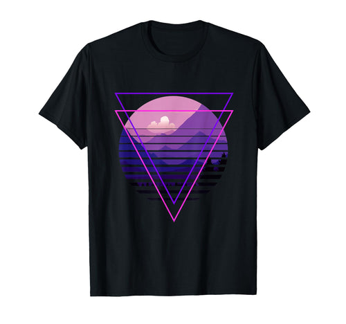 Vaporwave Aesthetic Landscapes T-Shirt - Unique Graphic for Adults - T-Shirt, Sweatshirt, Hoodie