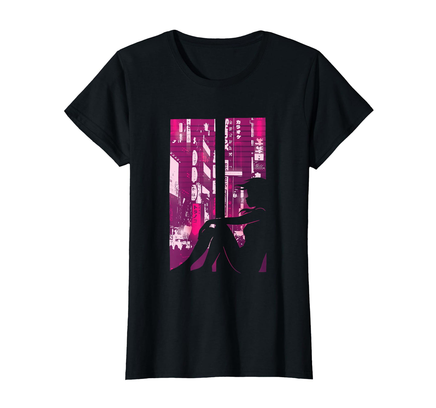 Cyberpunk I Japanese Anime T-Shirt - Aesthetic Graphic for Adults - T-Shirt, Sweatshirt, Hoodie