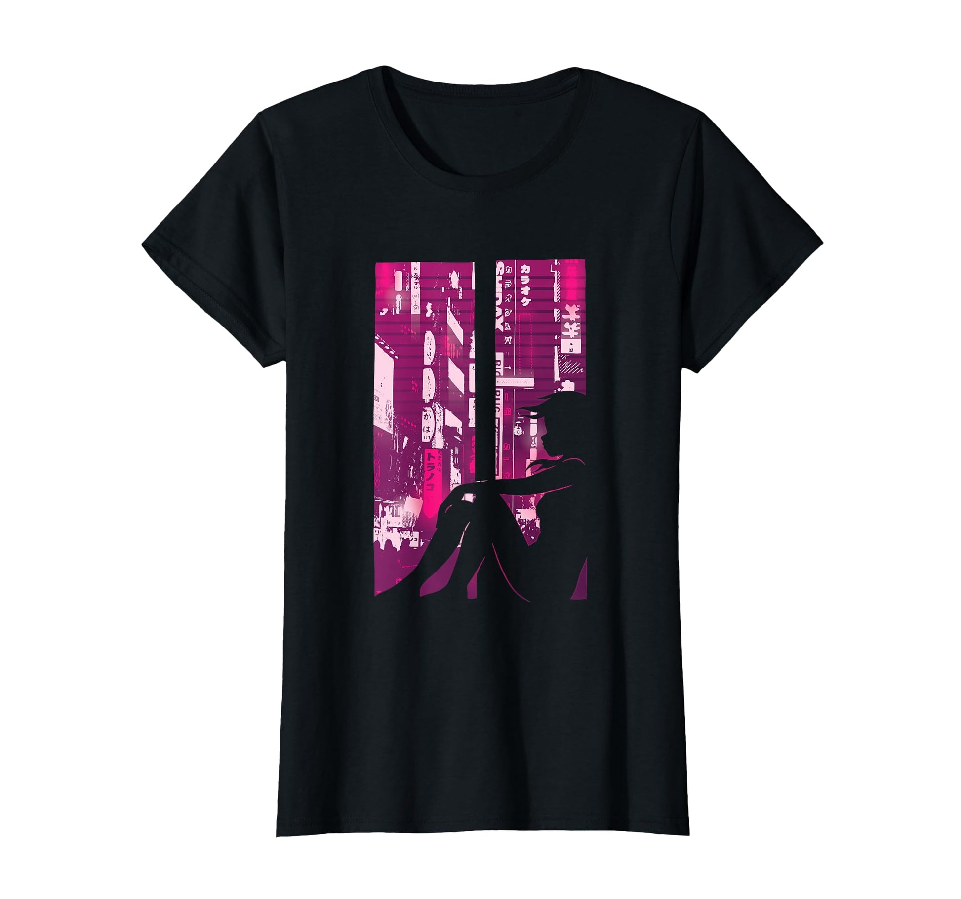 Cyberpunk I Japanese Anime T-Shirt - Aesthetic Graphic for Adults - T-Shirt, Sweatshirt, Hoodie