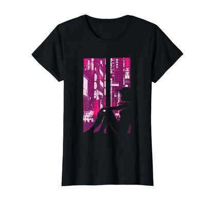 Cyberpunk I Japanese Anime T-Shirt - Aesthetic Graphic for Adults - T-Shirt, Sweatshirt, Hoodie