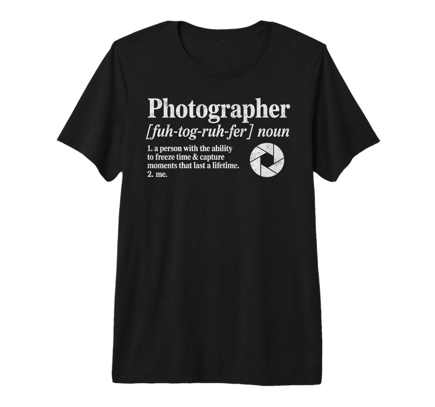 Photographer Definition Photography T-Shirt - Aesthetic Graphic Unisex - T-Shirt, Sweatshirt, Hoodie