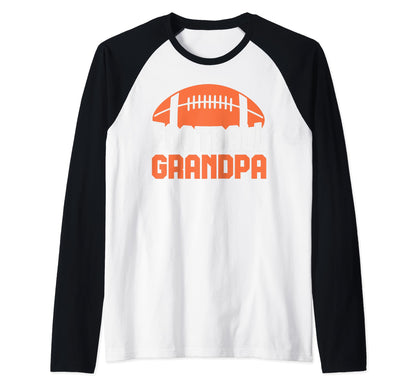 Football Grandpa Grandfather Gift Sweatshirt - Graphic Print Men Women - T-Shirt, Sweatshirt, Hoodie
