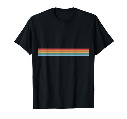 Rainbow Stripes T-Shirt - Novelty Apparel Unisex - T-Shirt, Sweatshirt, Hoodie