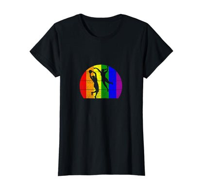 Netball Lgbtq Lesbian Rainbow T-Shirt - Casual Everyday Wear for Adults - T-Shirt, Sweatshirt, Hoodie