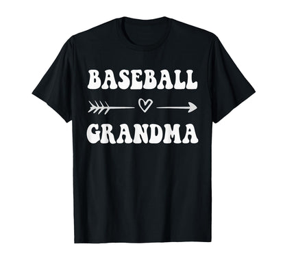 Baseball Grandma Baseball Player T-Shirt - Minimalist Print Men Women - T-Shirt, Sweatshirt, Hoodie