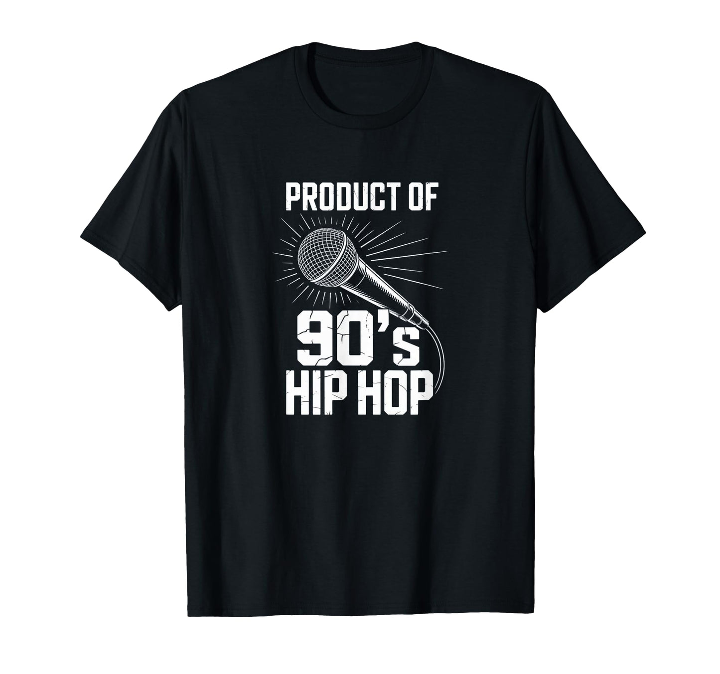 Product 90S Hip Hop Music Microphone T-Shirt - Fun Novelty Design Unisex - T-Shirt, Sweatshirt, Hoodie