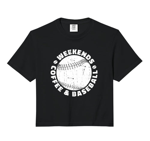 Weekends Coffee And Baseball Sweatshirt - Novelty Apparel Men Women - T-Shirt, Sweatshirt, Hoodie