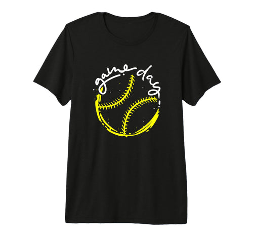 Game Day Baseball Life Softball Life T-Shirt - Aesthetic Graphic Men Women - T-Shirt, Sweatshirt, Hoodie